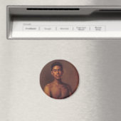 'Iokepa, Hawaiian Fisher Boy' - Magnet (In Situ (Geschirrspüler))