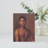 'Iokepa, Hawaiian Fisher Boy' - Postkarte (Stehend Vorderseite)
