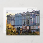 Iola, Kansas Postcard Postkarte (Vorne/Hinten)