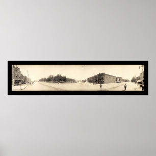 Iola, KS Foto 1909 Poster