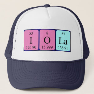 Iola Periodenname Truckerkappe