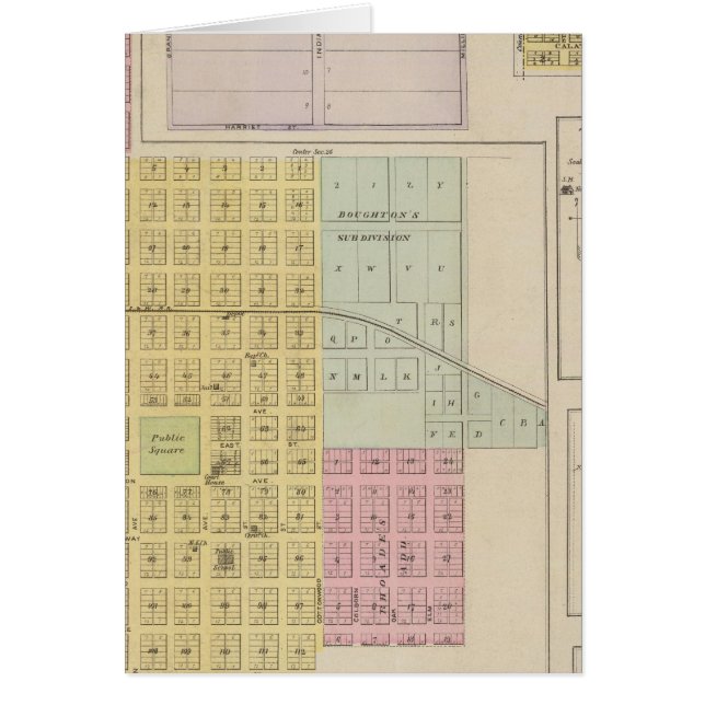 Iola, Torrance und Kellogg, Kansas (Vorne)