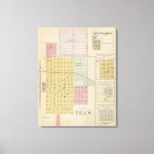 Iola, Torrance und Kellogg, Kansas Leinwanddruck