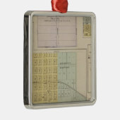 Iola, Torrance und Kellogg, Kansas Silbernes Ornament (Rechts)