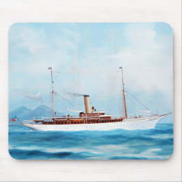 Iolanda Steam Yacht 1909 Mousepad