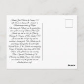 Iolanda Steam Yacht 1909 Postkarte (Rückseite)