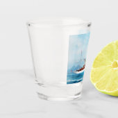 Iolanda Steam Yacht 1909 Schnapsglas (Links)