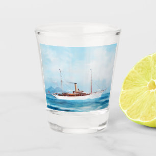 Iolanda Steam Yacht 1909 Schnapsglas