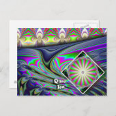 Ion Quest oder Frage Postcard Postkarte (Vorne/Hinten)
