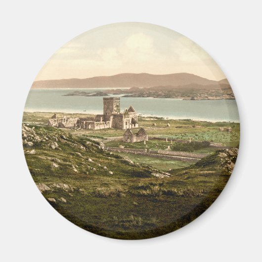 Iona Abbey, Argyll and Bute, Schottland Magnet (Vorne)