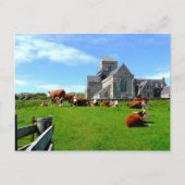 Iona Abbey Postkarte (Vorderseite)