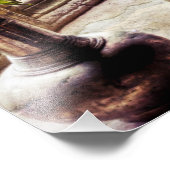 Iona Abbey Print Fotodruck (Ecke)