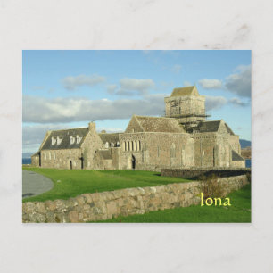 Iona Abbey Scotland Postkarte