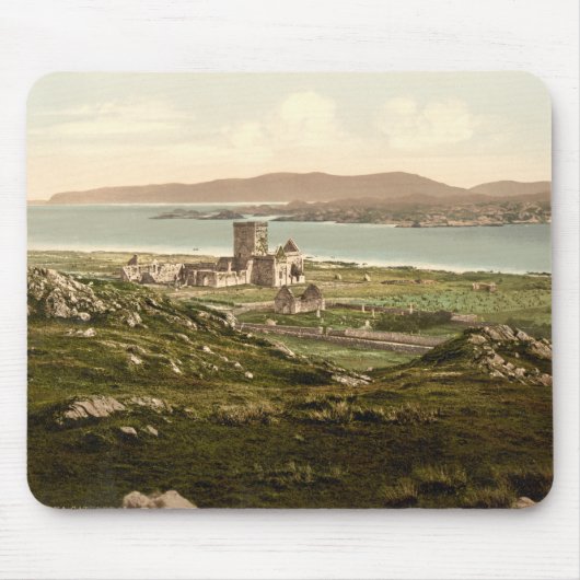 Iona Abtei, Argyll und hochgebogene Hinterkante, Mousepad (Vorne)