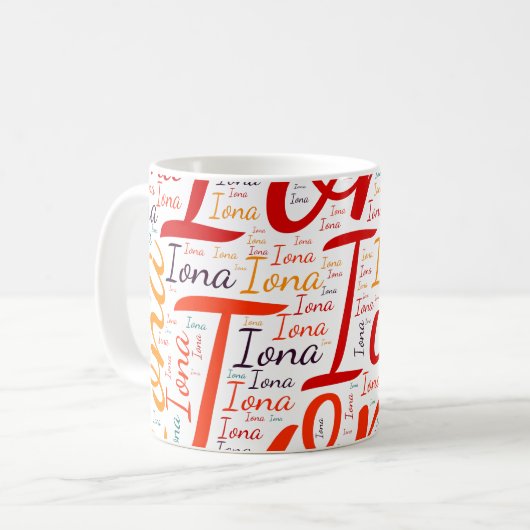 Iona Kaffeetasse (Vorderseite Links)