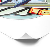 Iona-Landkarte Fotodruck (Ecke)