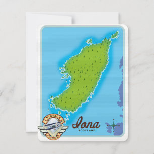 Iona Schottland Karte
