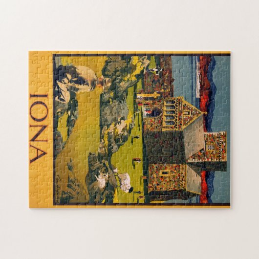 Iona - Schottlands von MacBrayne-Dampfschiffen Puzzle (Horizontal)