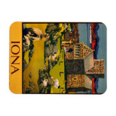 Iona - Sehen Sie dieses Schottland von MacBraynes Magnet (Horizontal)