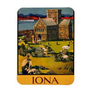 Iona - Sehen Sie sich Schottland mit MacBrayne's D Magnet
