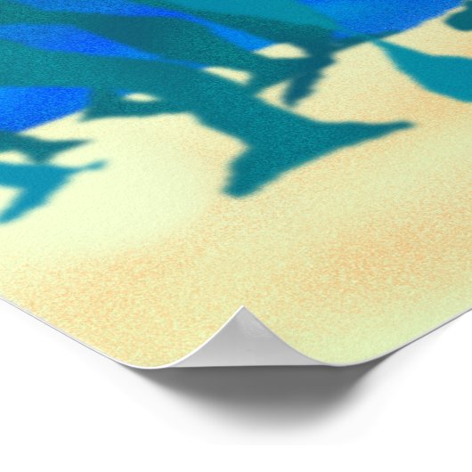 Ionenfisch-Poster Poster (Ecke)