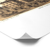 Ionia, MI Panoramic Karte - 1868 Poster (Ecke)