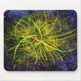 Ionic Fireworks Mousepad