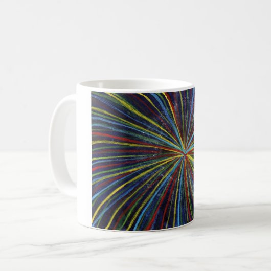 Ionische Explosion Kaffeetasse (Vorderseite Links)