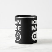Ionischer Musikmodus - Ein - Tasse (Zentrum)