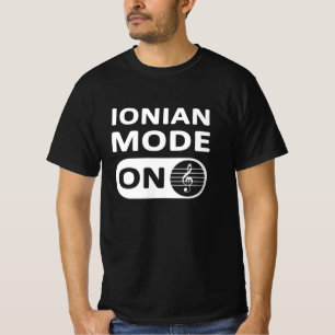 Ionischer Musikmodus On - Männermodus T-Shirt
