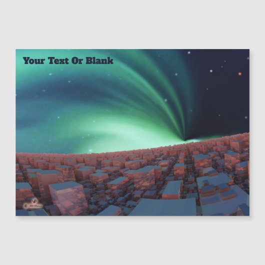 Ionisiertes Sauerstoff Magnetkarte (Vorderseite)