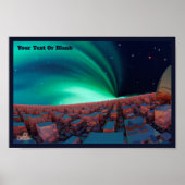 Ionisiertes Sauerstoff Poster (Vorne)