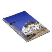 Ios, Griechenland. Die schöne und knusprige, weiße Notizblock (Rechte Seite)