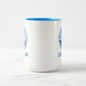 IOS-Insel Zweifarbige Tasse (Mittel)