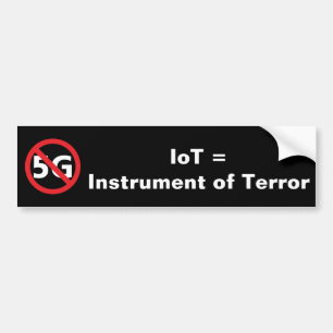 IoT = Instrument des Terror-Autoaufklebers Autoaufkleber