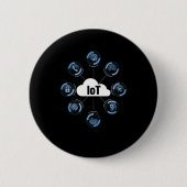 IOT Internet der Dinge Maschine lernen Cloud Gesch Button (Vorderseite)
