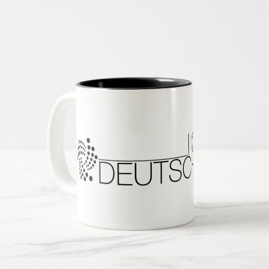 IOTA Deutschland Tasse (Vorderseite Links)