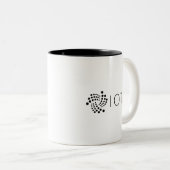 Iota-Tasse Zweifarbige Tasse (VorderseiteRechts)