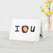 IOU Greeting card Karte (Gelbe Blume)