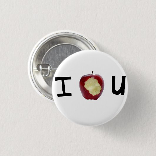 IOU Knopf Button (Vorne & Hinten)