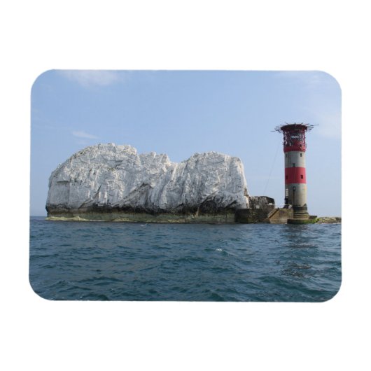 IOW, Isle of Wight, Needles Magnet (Horizontal)