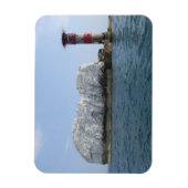 IOW, Isle of Wight, Needles Magnet (Vertikal)