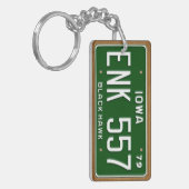 Iowa 1979 Vintager Schlüsselanhänger (Vorderseite links)