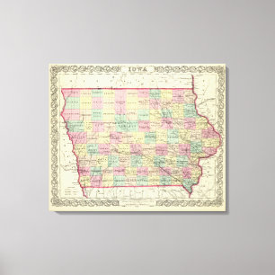 Iowa 2 leinwanddruck