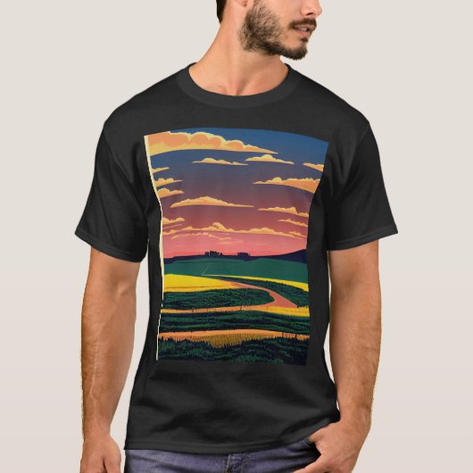 Iowa 2D Digital T-Shirt (Vorderseite)