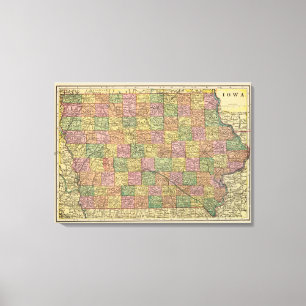 Iowa 4 leinwanddruck