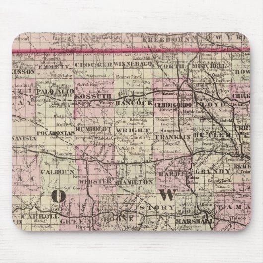 Iowa 4 mousepad (Vorne)