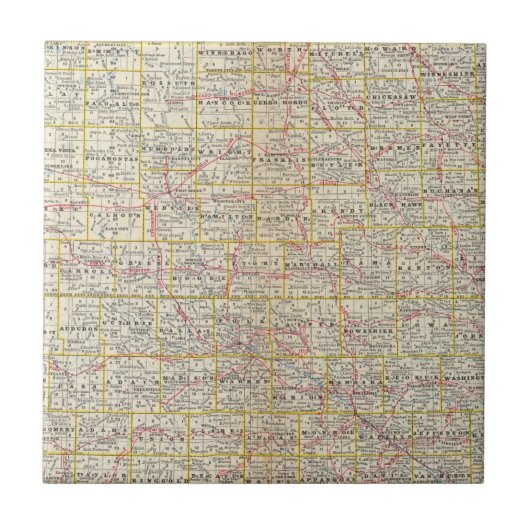 Iowa 6 fliese (Vorderseite)