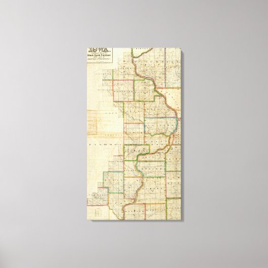 Iowa 6 leinwanddruck (Vorderseite)