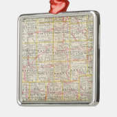 Iowa 6 silbernes ornament (Links)